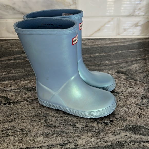 Hunter kids rain boots size 9 - Picture 3 of 5